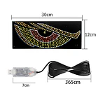 Ojos Led Devil's Eye Decorativos Con Conexión Usb 4