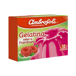Gelatina frambuesa 100 g