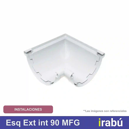 P25 BLANCO ESQUINE EXT/INT 90 MFG 1