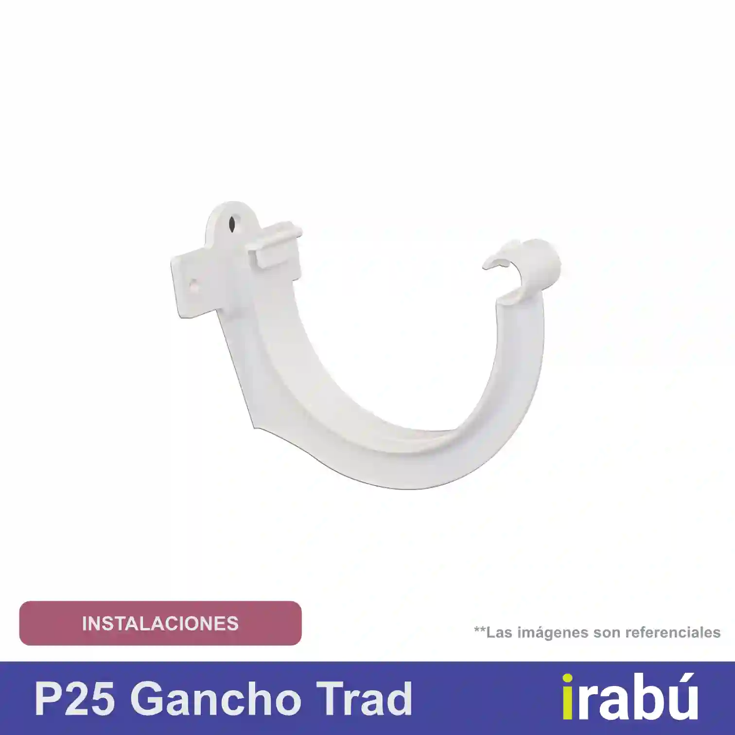P25 BLANCO GANCHO TRAD