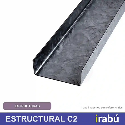 ESTRUCTURAL C2X4X0.85-90X38X12X2.4MT 1