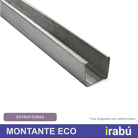MONTANTE ECONOMICO 38X38X6X0.5X2.4MT 1