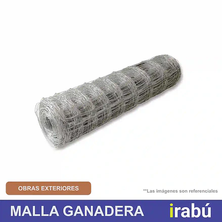 MALLA GANADERA 7 HEBRAS ROLLO 1MTX100MT 1