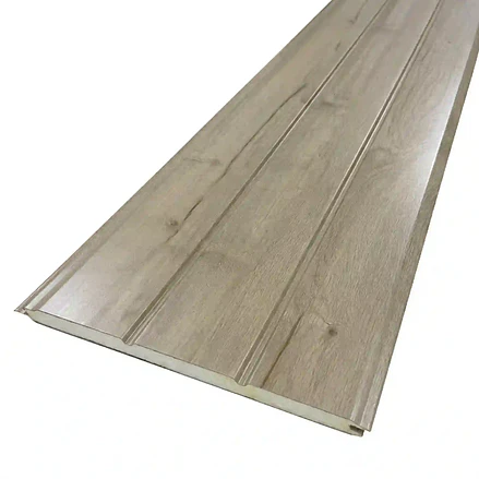 METAL SIDING MADERA ABEDUL 2900mmX385mmX16mm 1 PCS 1