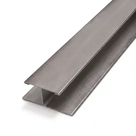 METAL SIDING STEEL PERFIL H COLOR GRIS 3 MT 1