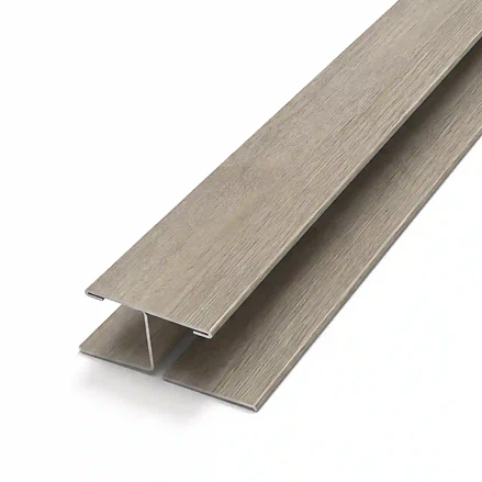 METAL SIDING STEEL PERFIL H COLOR ABEDUL 3 MT 1