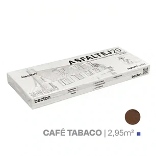 TEJA ASFALTICA ASFALTEJ20 CAFE TABACO 2,95 M2