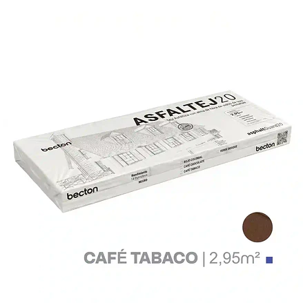 TEJA ASFALTICA ASFALTEJ20 CAFE TABACO 2,95 M2 1