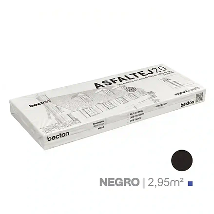 TEJA ASFALTICA ASFALTEJ20 NEGRA 2,95 M2 1