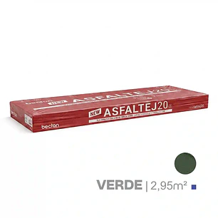 TEJA ASFALTICA NEW VERDE BOSQUE 2,95 M2