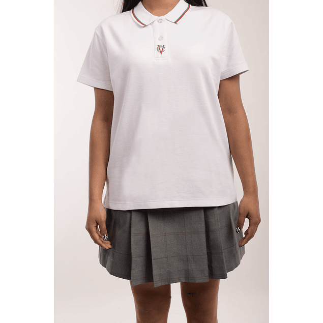 Polera Pique M/C Mujer (S - XL)