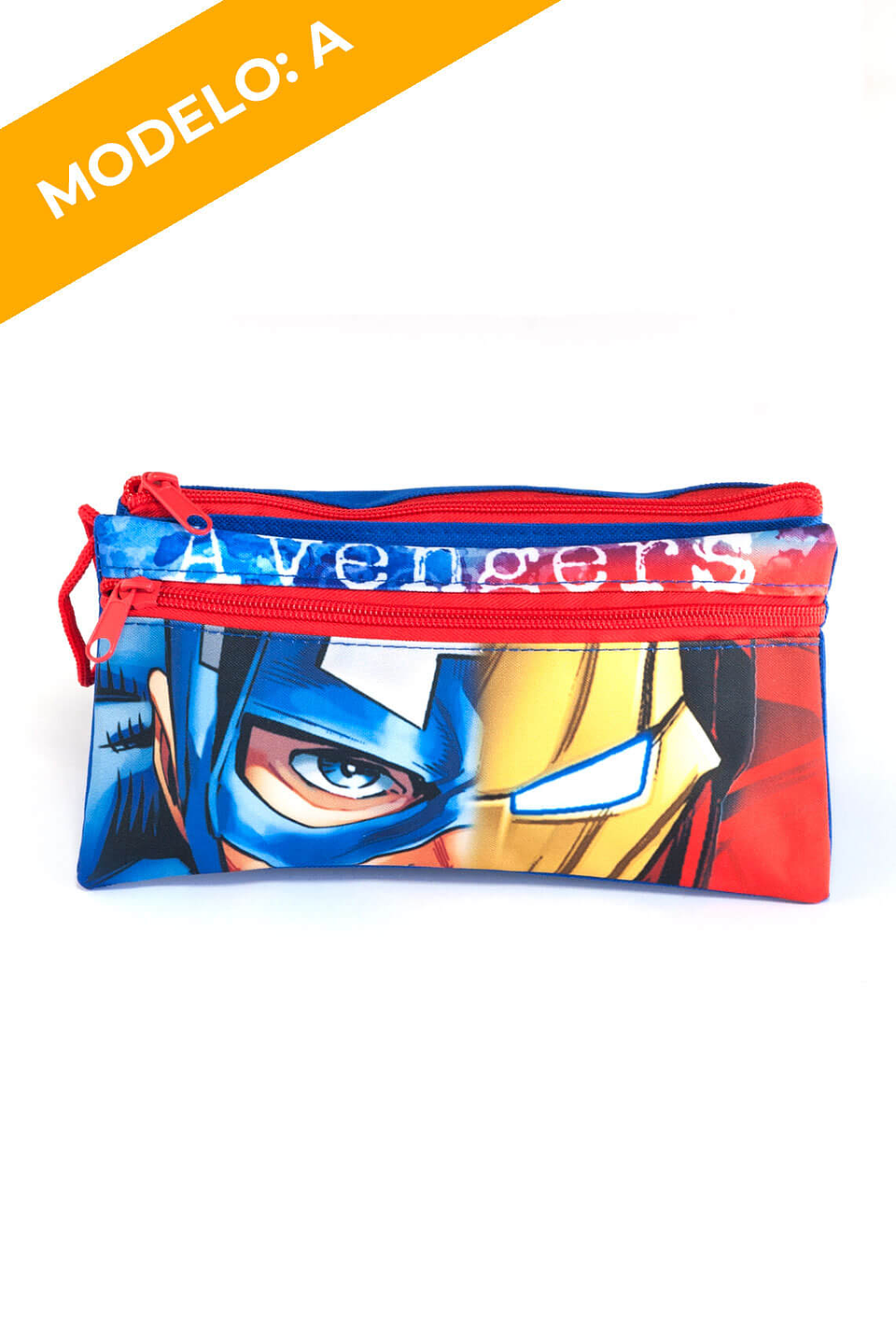 Estuche Doble Cierre Avengers 2 Diseños 1