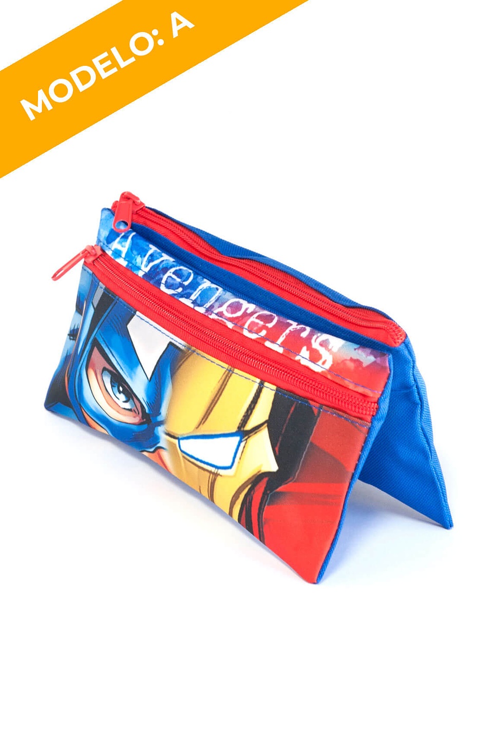 Estuche Doble Cierre Avengers 2 Diseños 3