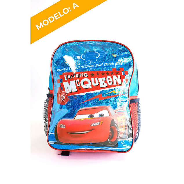 Mochila Cars 2 Diseños