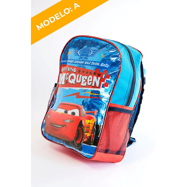 Mochila Cars 2 Diseños