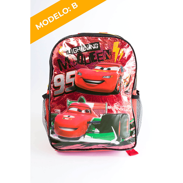 Mochila Cars 2 Diseños