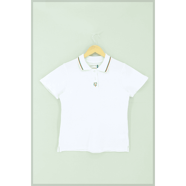 Polera Pique M/C Mujer (S - XL)