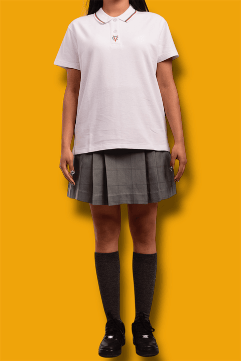 Polera Pique M/C Niña (10 - 16)