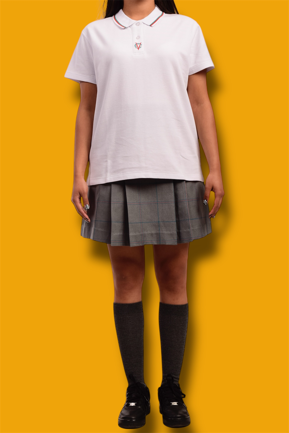 Polera Pique M/C Niña (10 - 16) 2