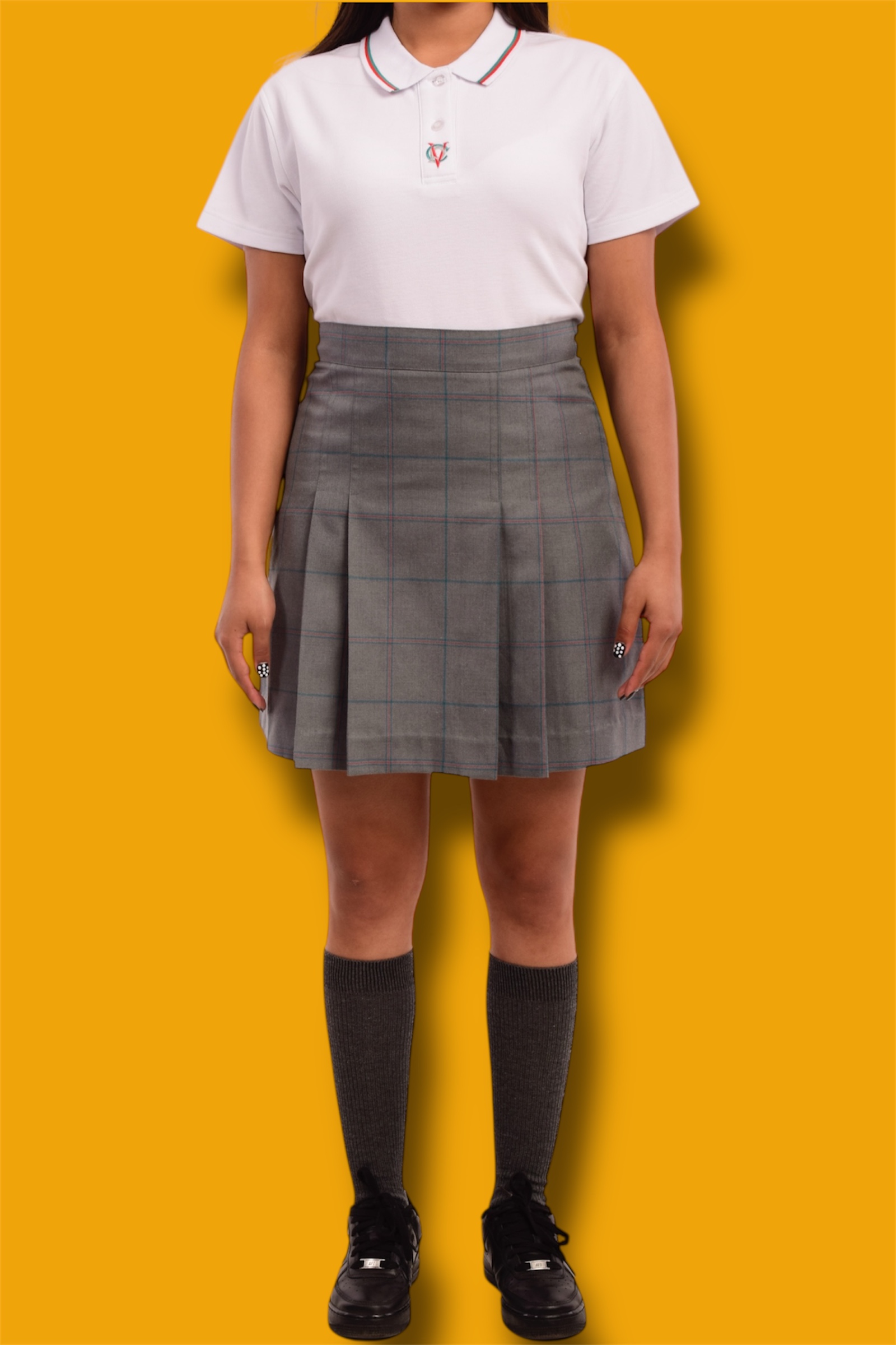 Polera Pique M/C Niña (10 - 16)