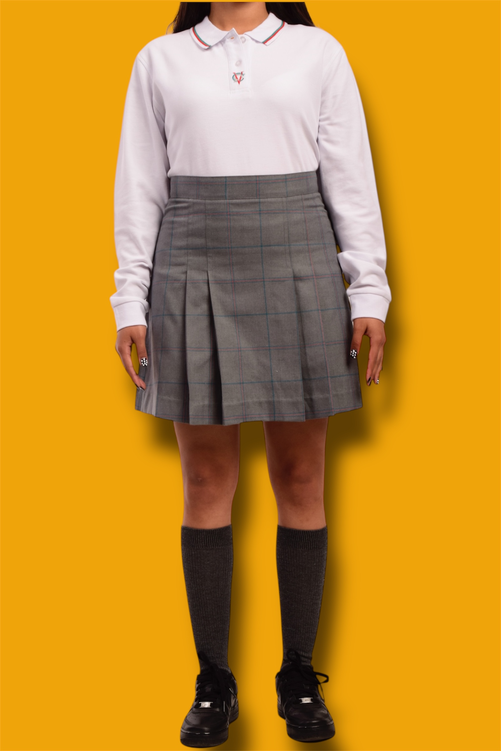 Polera Pique M/L Niña (4 - 8)