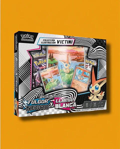 Black Bolt & White Flare Unova Illustration Collection Espñ