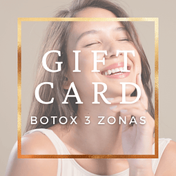 Botox 3 zonas - Gift Card