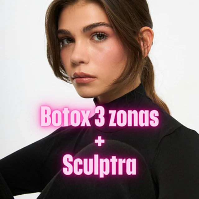 Botox 3 zonas + Sculptra