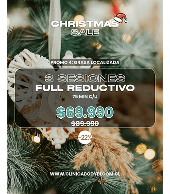 Full Reductivo - 3 sesiones