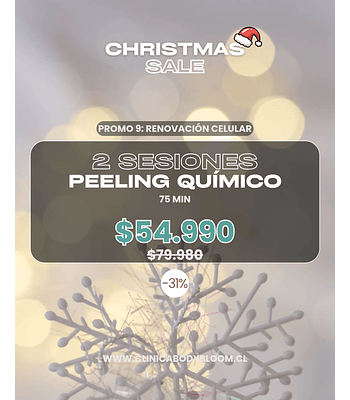 Peeling químico - 2 sesiones
