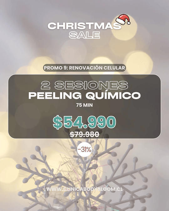 Peeling químico - 2 sesiones