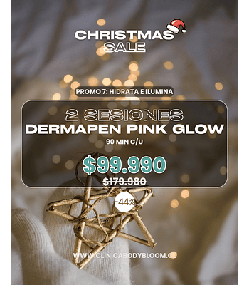 Dermapen Pink Glow - 2 sesiones