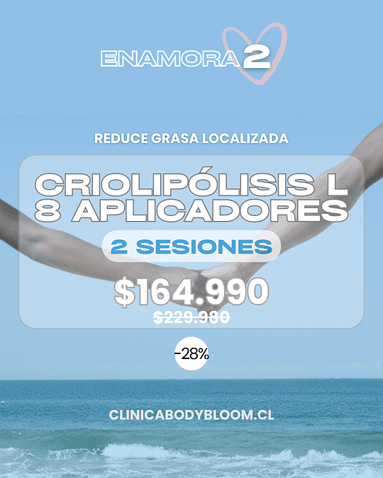 Criolipólisis L - 2 sesiones