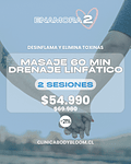 Masaje Drenaje linfático - 2 sesiones