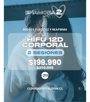 HIFU Corporal - 2 sesiones