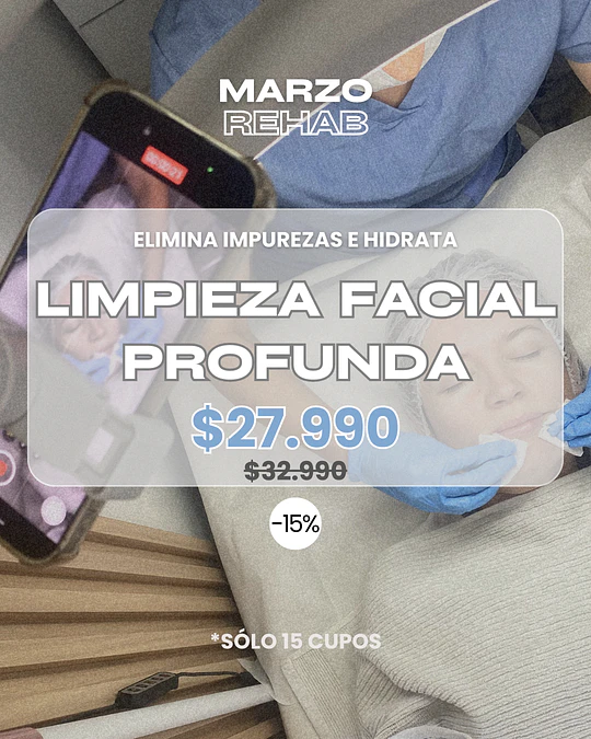 Limpieza facial profunda - 1 sesión