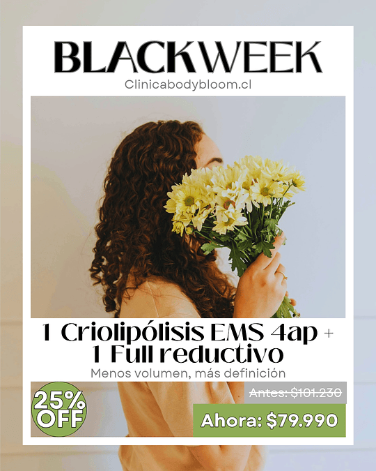 1 Criolipólisis + 1 Full reductivo