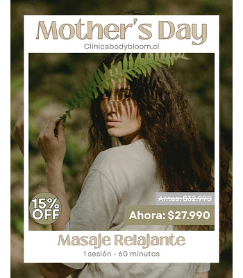 Masaje relajante - 1 sesión