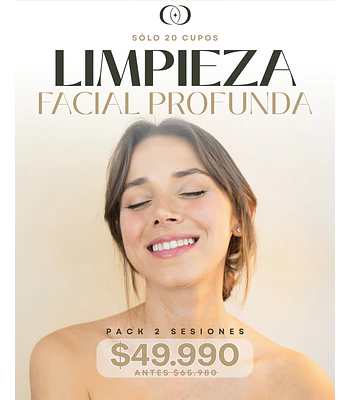 Promo Limpieza facial profunda