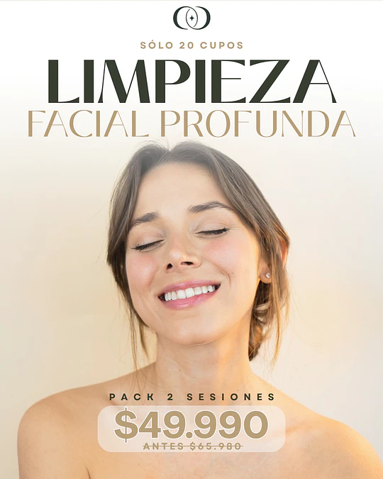 Promo Limpieza facial profunda
