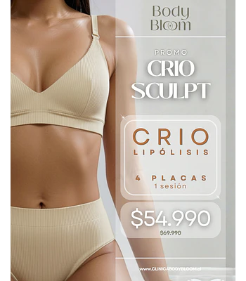 Promo Crio sculpt - 1 sesión