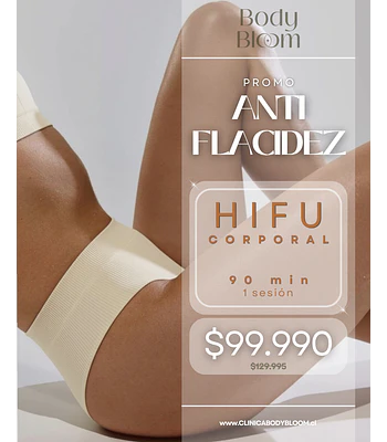 Promo Anti Flacidez - 1 sesión