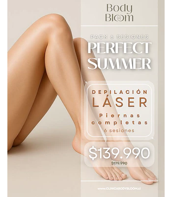 Pack Perfect summer - 6 sesiones