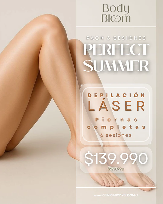Pack Perfect summer - 6 sesiones