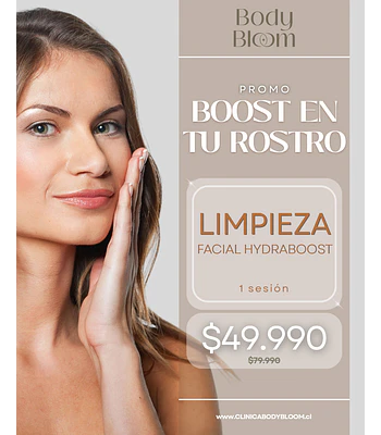 Limpieza facial Hydraboost - 1 sesión