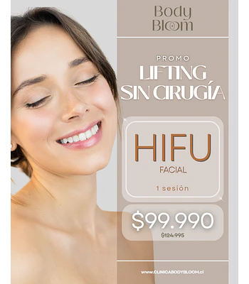 Hifu 12D facial - 1 sesión