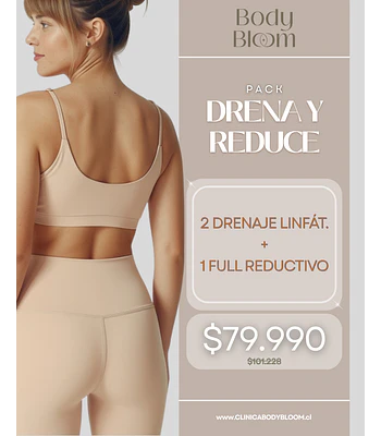 Drenaje + Full reductivo - 3 sesiones