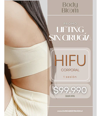 Hifu 12D corporal - 1 sesión