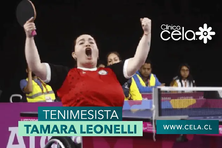Cela ayuda a Talento Deportivo Nacional - Tenimesista Tamara Leonelli