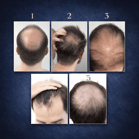 Tratamiento combinado con exosomas capilares 